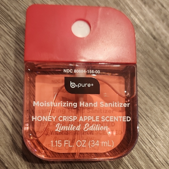 B.Pure Honey Crisp Apple Hand Sanitizer 1/$6, 2$10 Or 3/$12 Mix & Match!Bundle - Picture 1 of 1